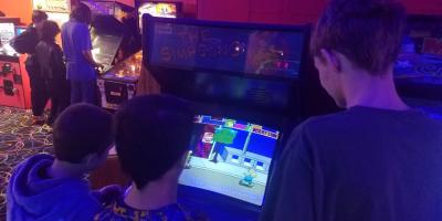 kids always enjoy arcade games